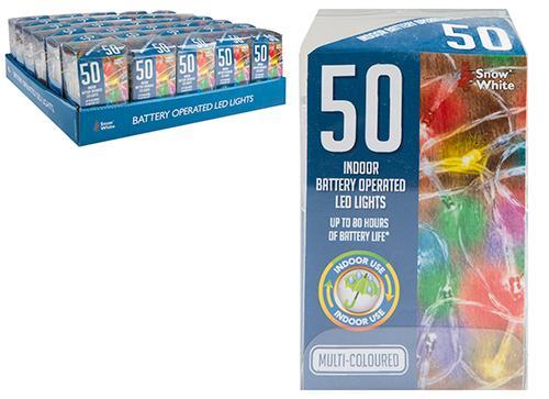 Battery Operated Lights - Various Sizes & Colours