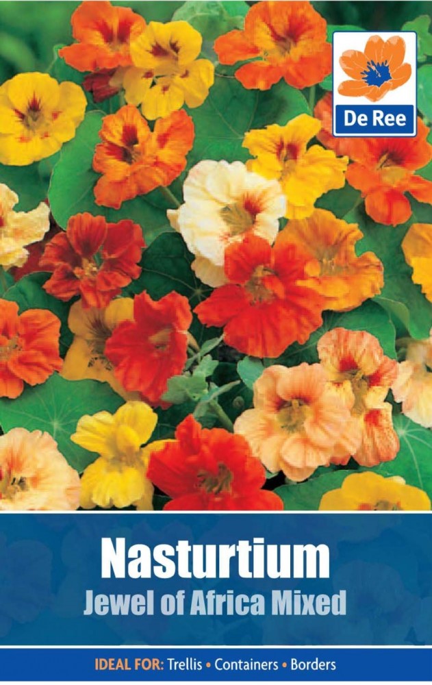Nasturtium: Jewel of Africa Mixed Seeds