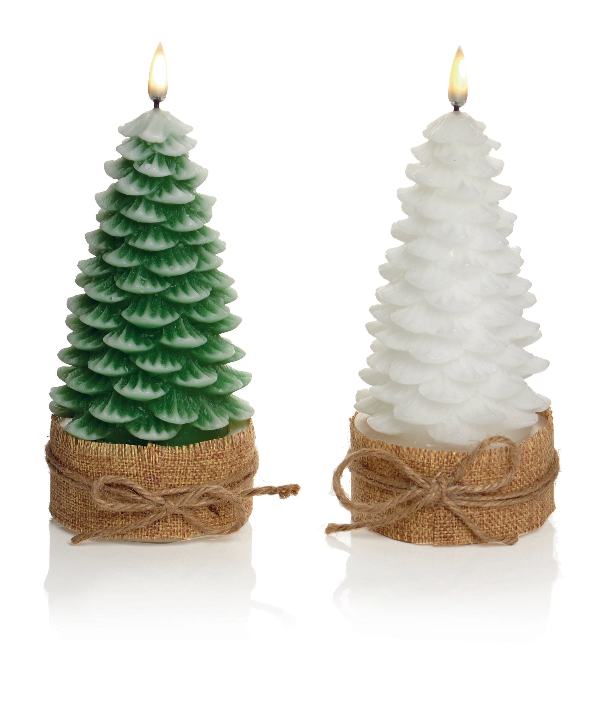 1 x Battery Operated Tree Shaped Candle