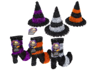 1 x Tinsel Halloween Decoration