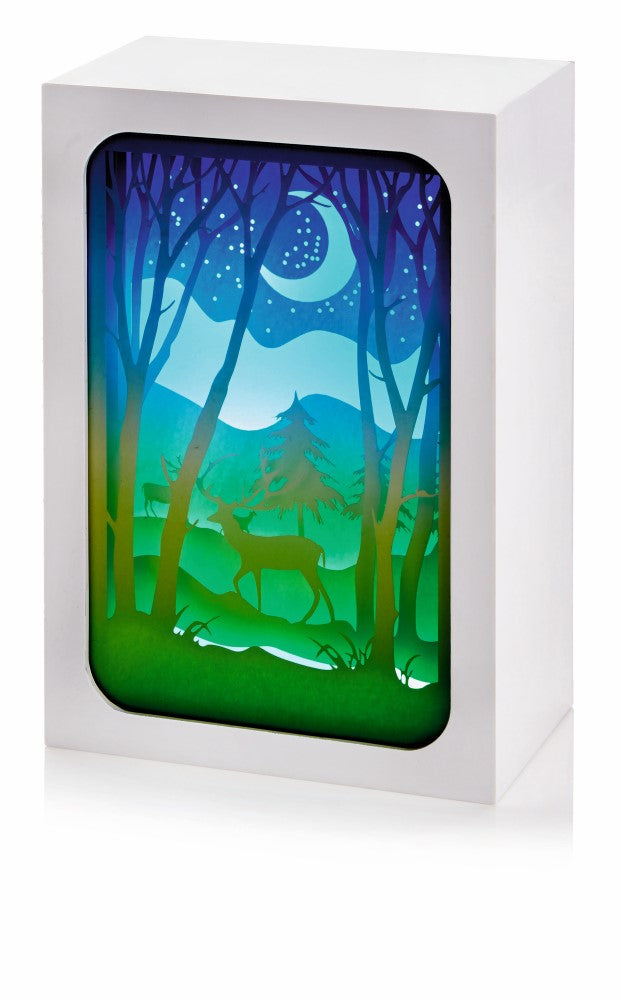 Light up Crescent Moon Diorama Scene