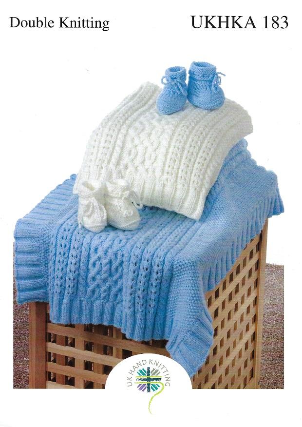 Babies Blankets & Bootees - UKHKA183