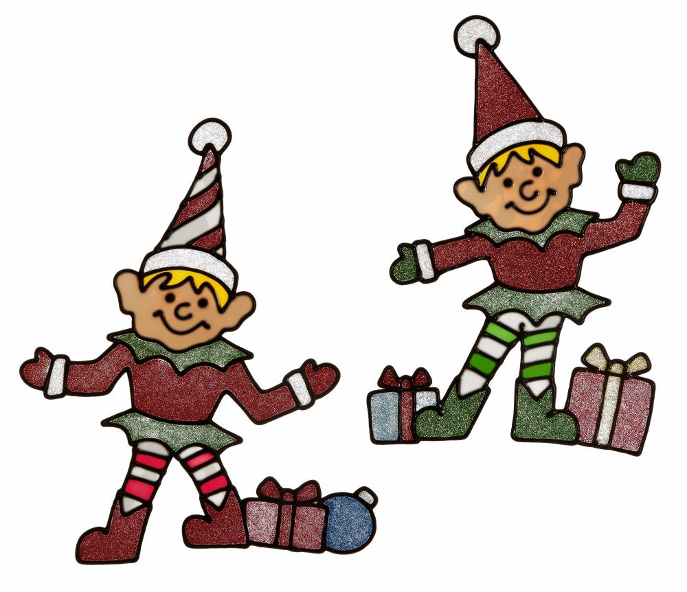 1 x Elf Window Cling