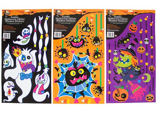 1 x Glitter Window Sticker