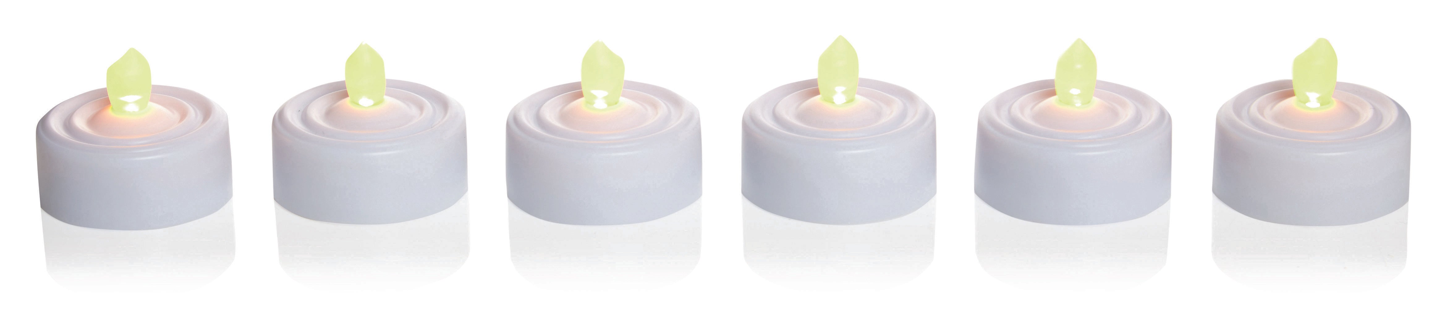 6 Flickering Tealights
