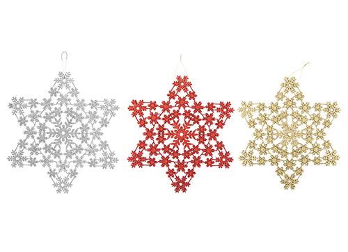 Glitter Star Snowflake