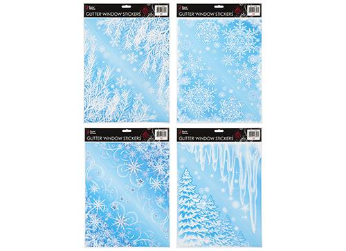 Corner Glitter Sticker