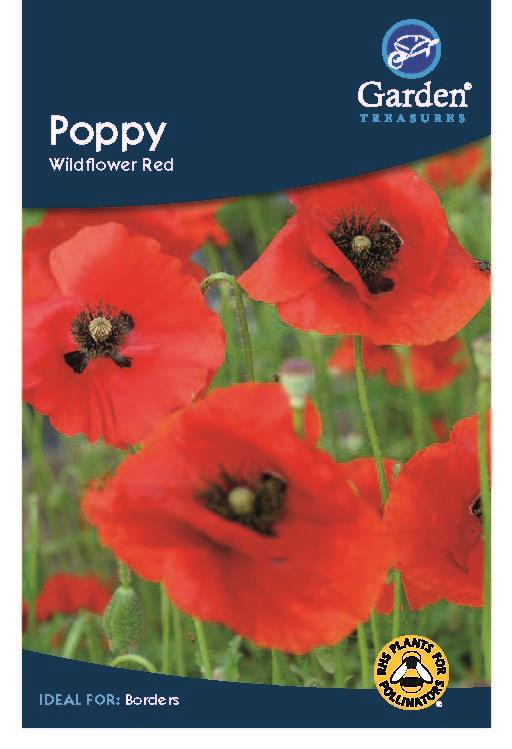 Poppy Wildflower Red