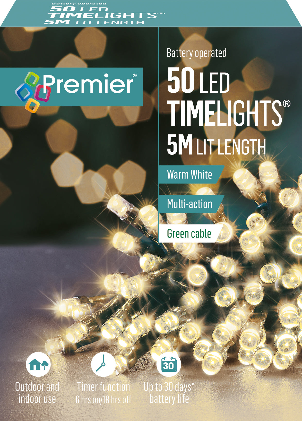 Battery Operated Lights - Various Sizes & Colours