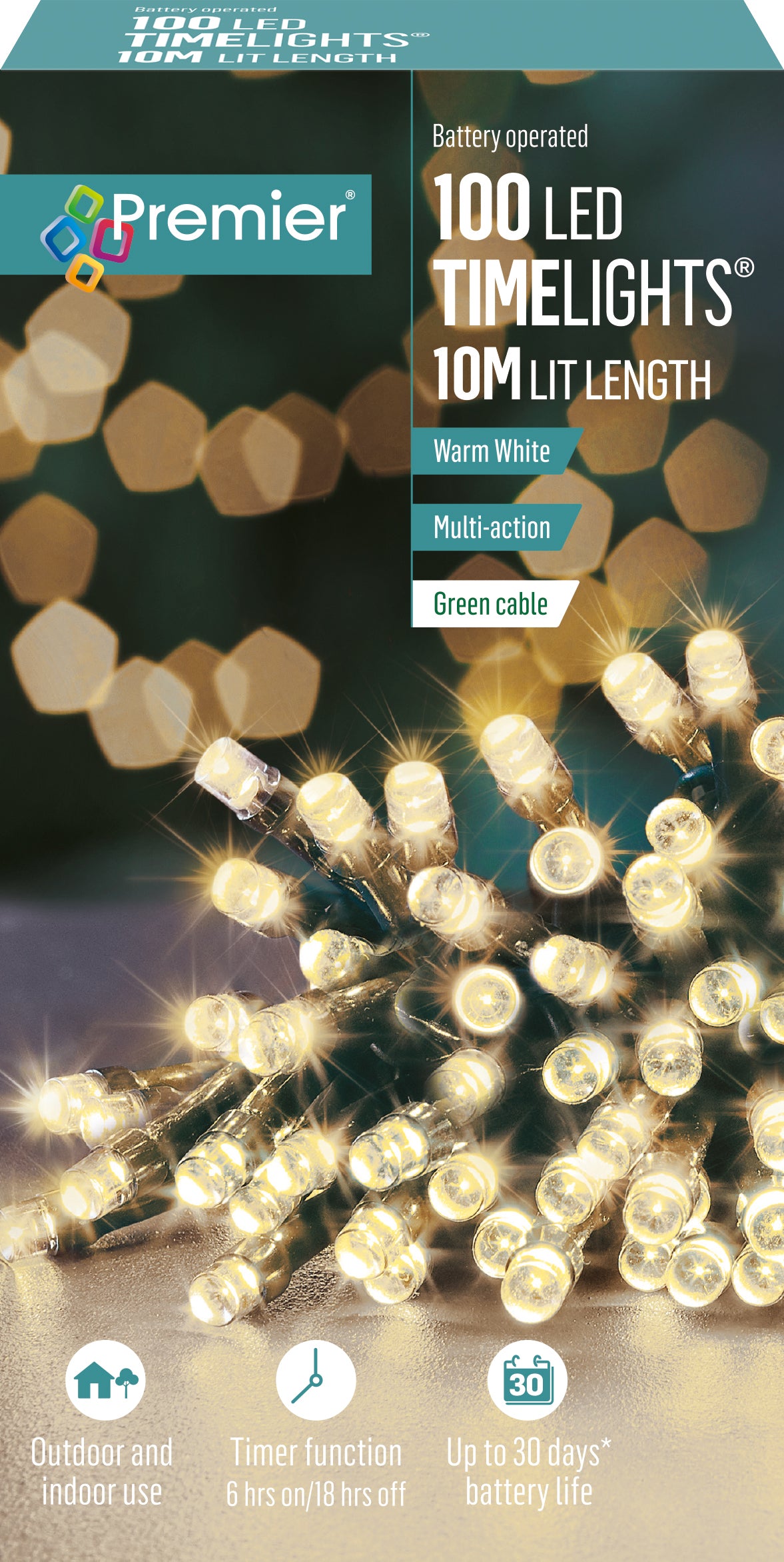 Battery Operated Lights - Various Sizes & Colours