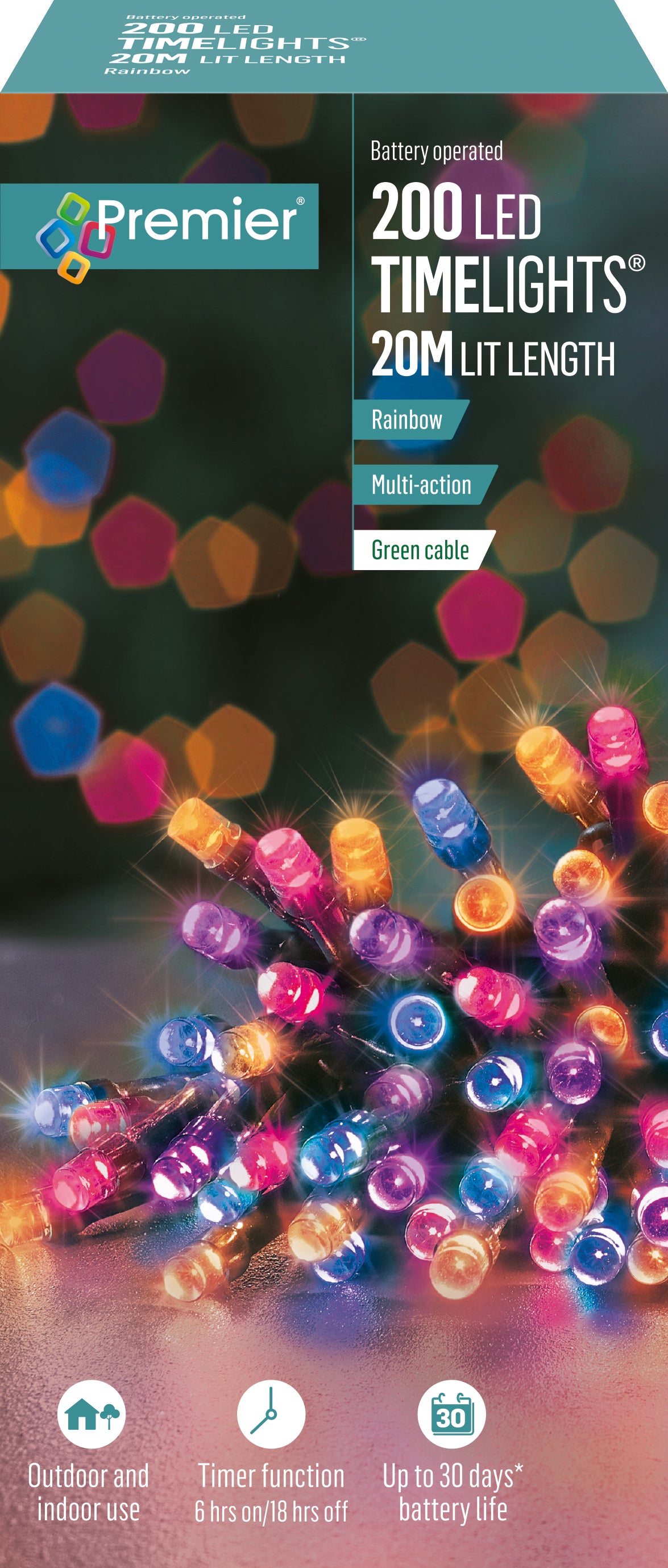 Battery Operated Lights - Various Sizes & Colours