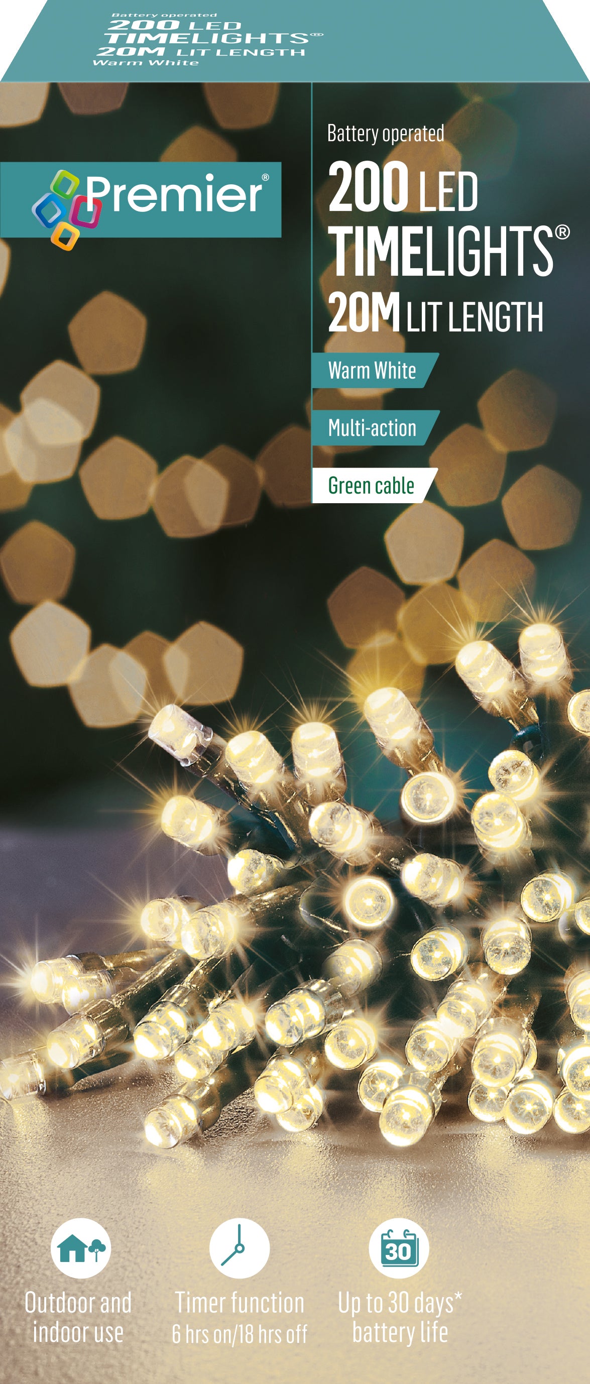 Battery Operated Lights - Various Sizes & Colours