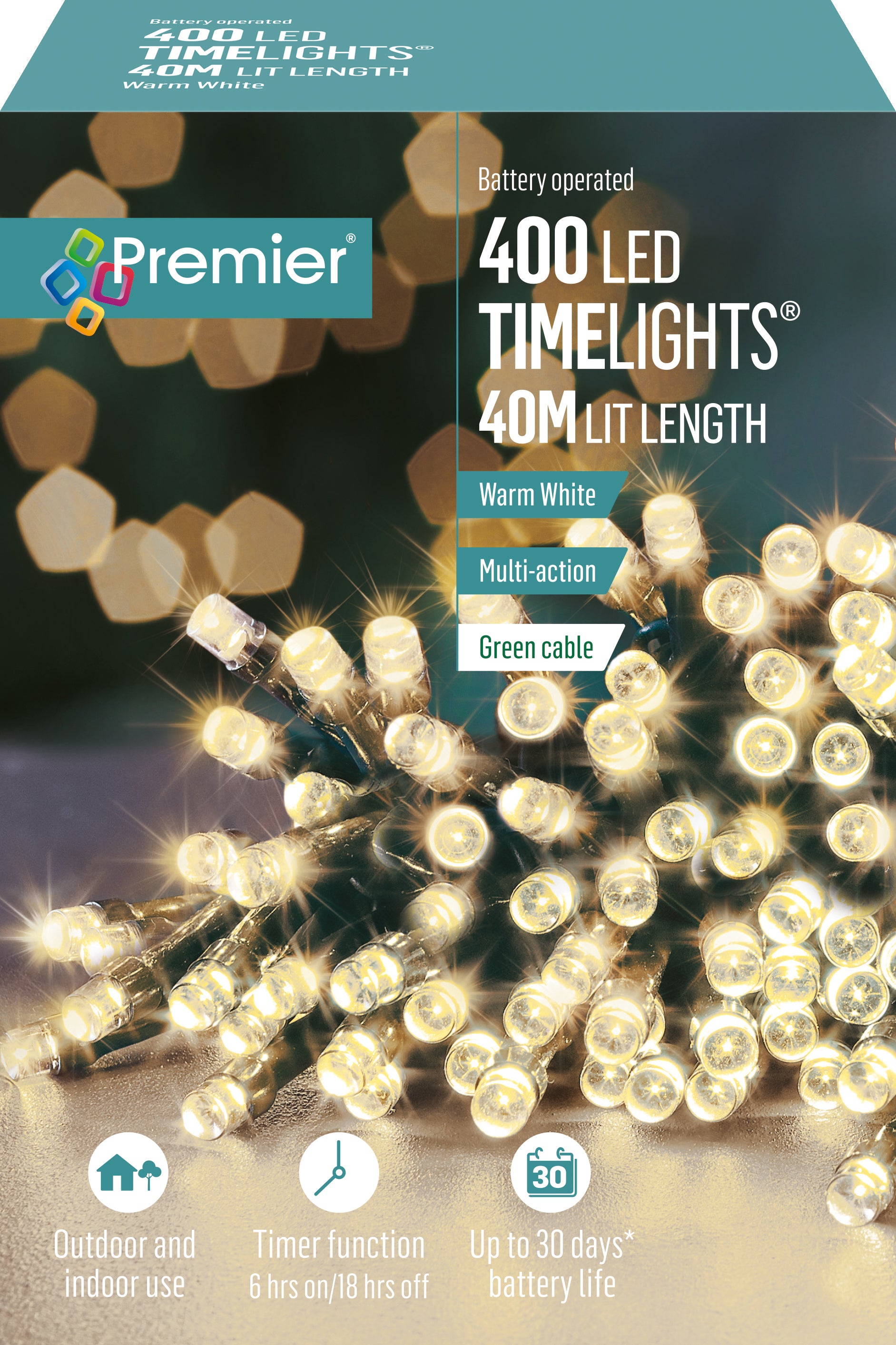 Battery Operated Lights - Various Sizes & Colours