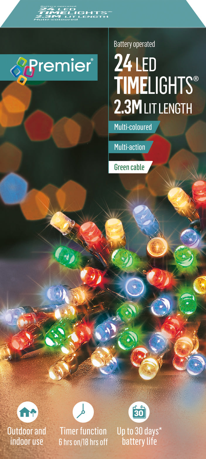 Battery Operated Lights - Various Sizes & Colours