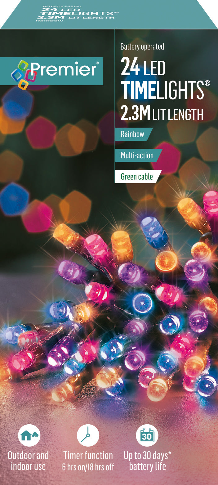 Battery Operated Lights - Various Sizes & Colours