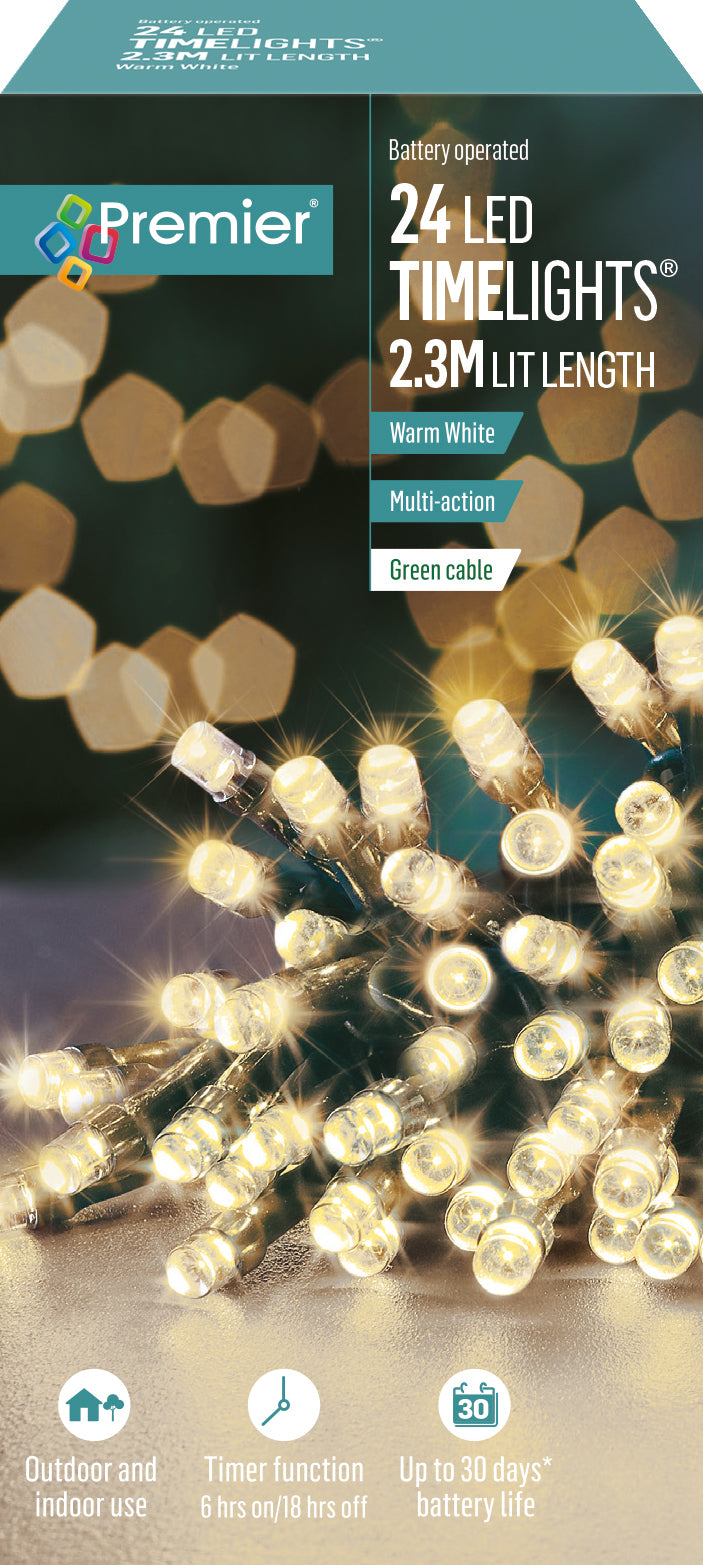 Battery Operated Lights - Various Sizes & Colours