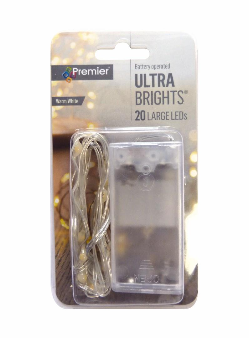 Microbright LED Wire Lights - Various Sizes & Colours