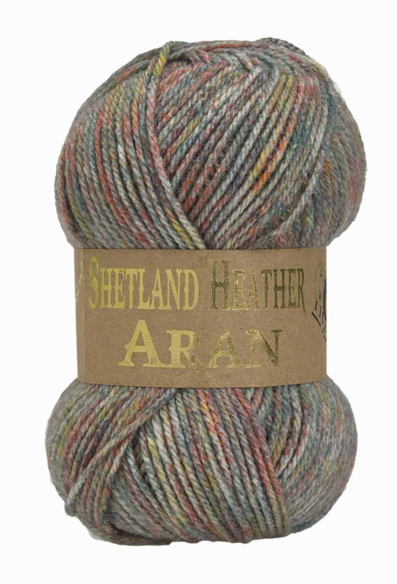 Shetland Heather Aran - 11 Colours Available