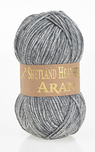 Shetland Heather Aran - 11 Colours Available