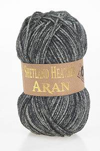 Shetland Heather Aran - 11 Colours Available