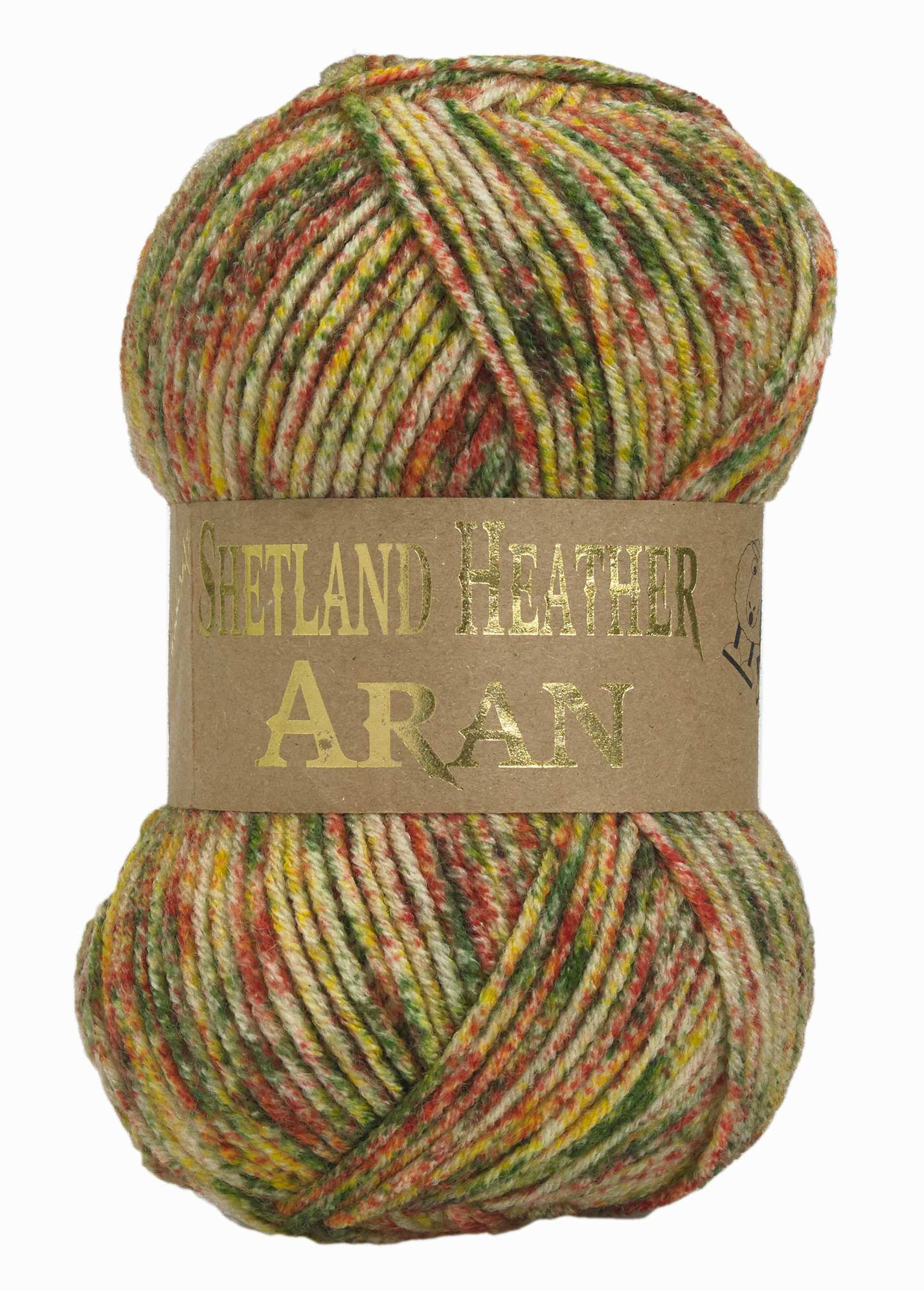 Shetland Heather Aran - 11 Colours Available