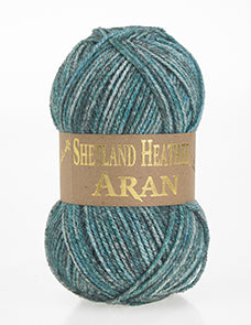 Shetland Heather Aran - 11 Colours Available