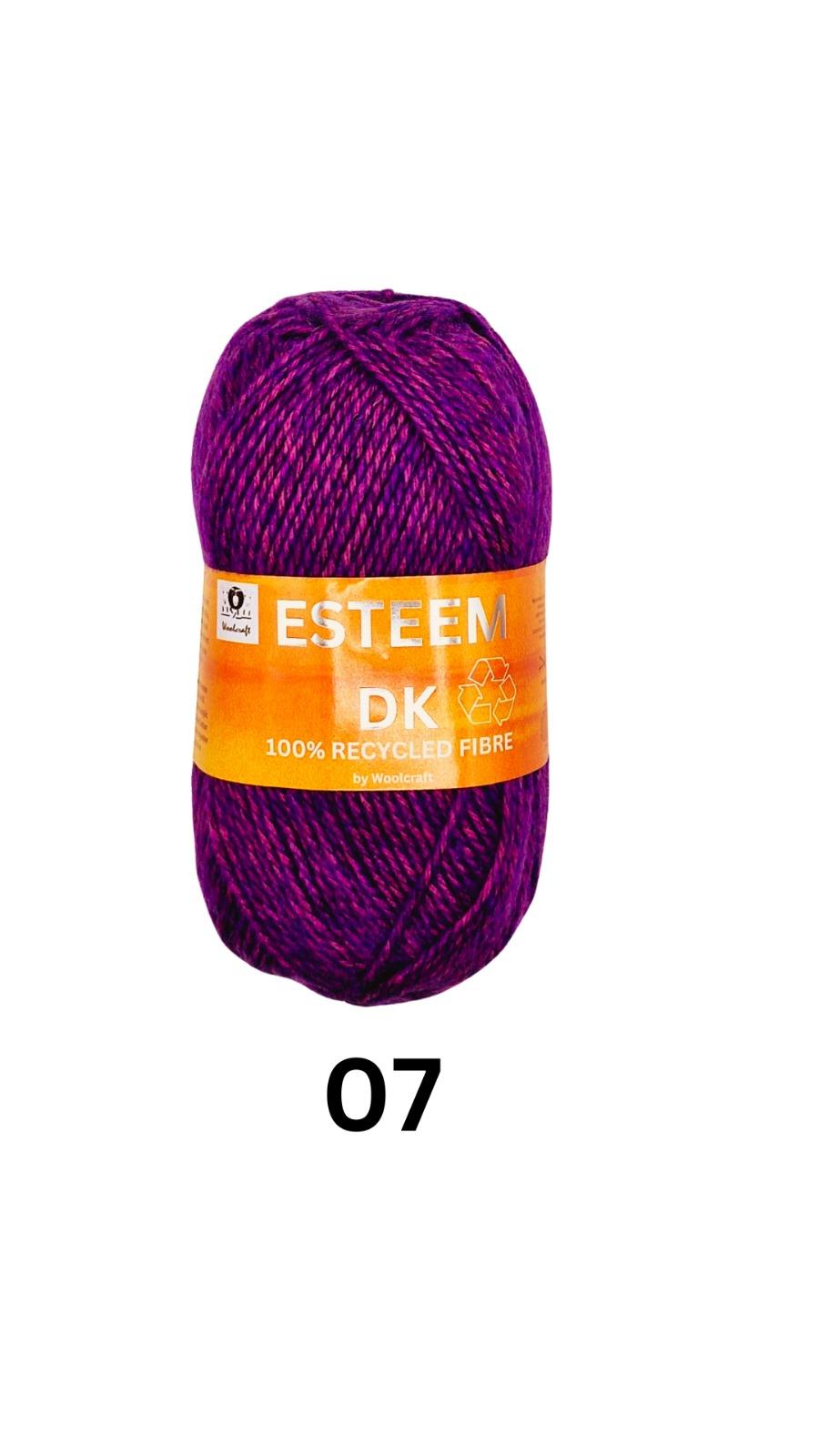 Esteem DK Recycled 07 Purple Twist