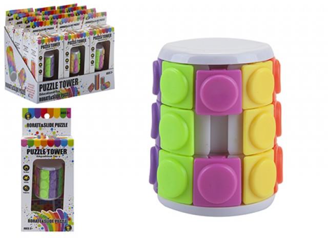 Cylinder Puzzle Tower