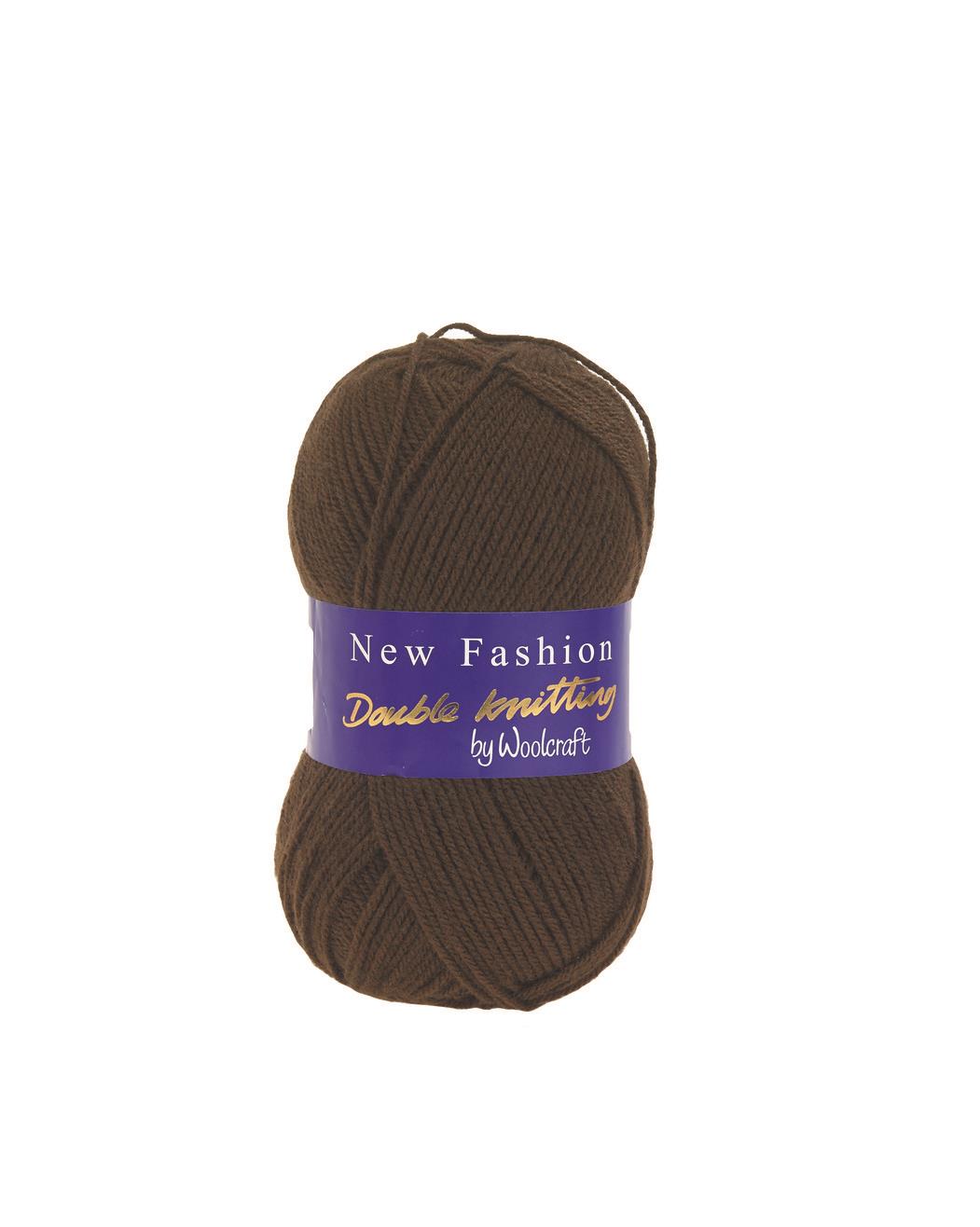 Double Knitting Yarn - Chocolate