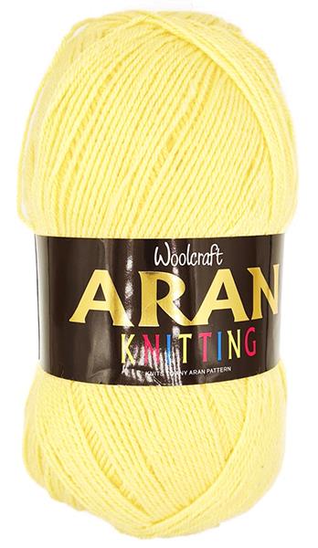 Aran Kniting Yarn - Sunshine