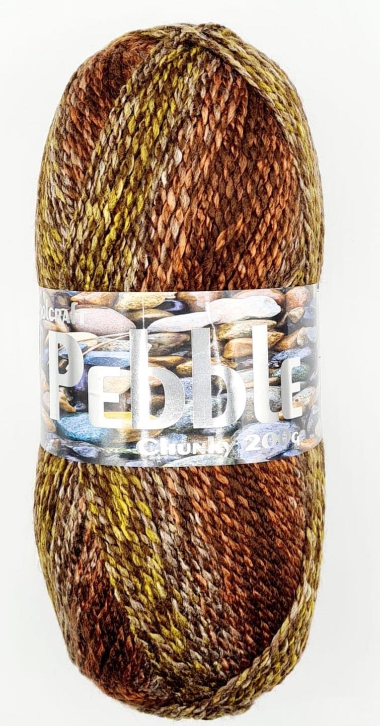 Pebble Knitting Yarn - Nutmeg