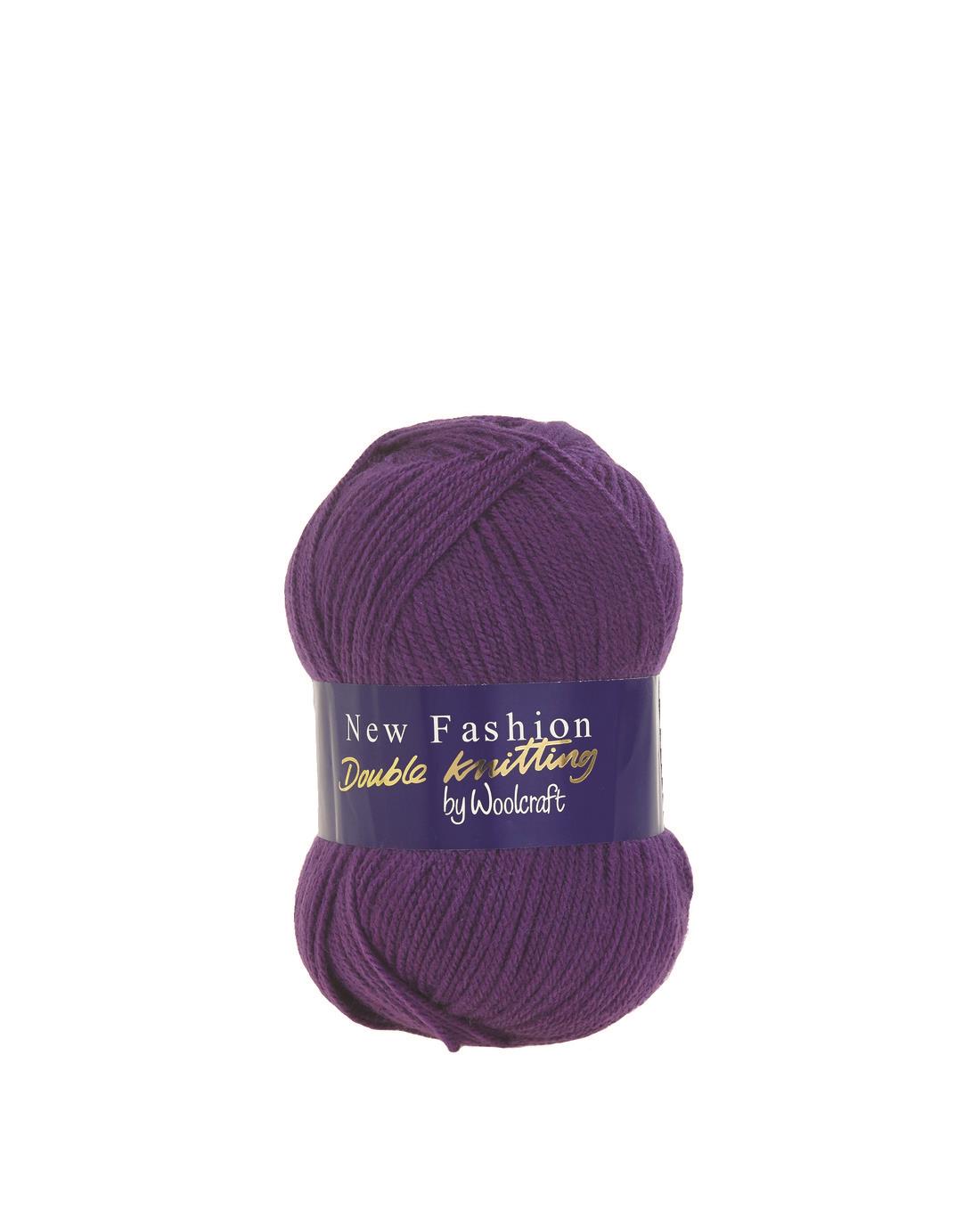 Double Knitting Yarn - Aubergine