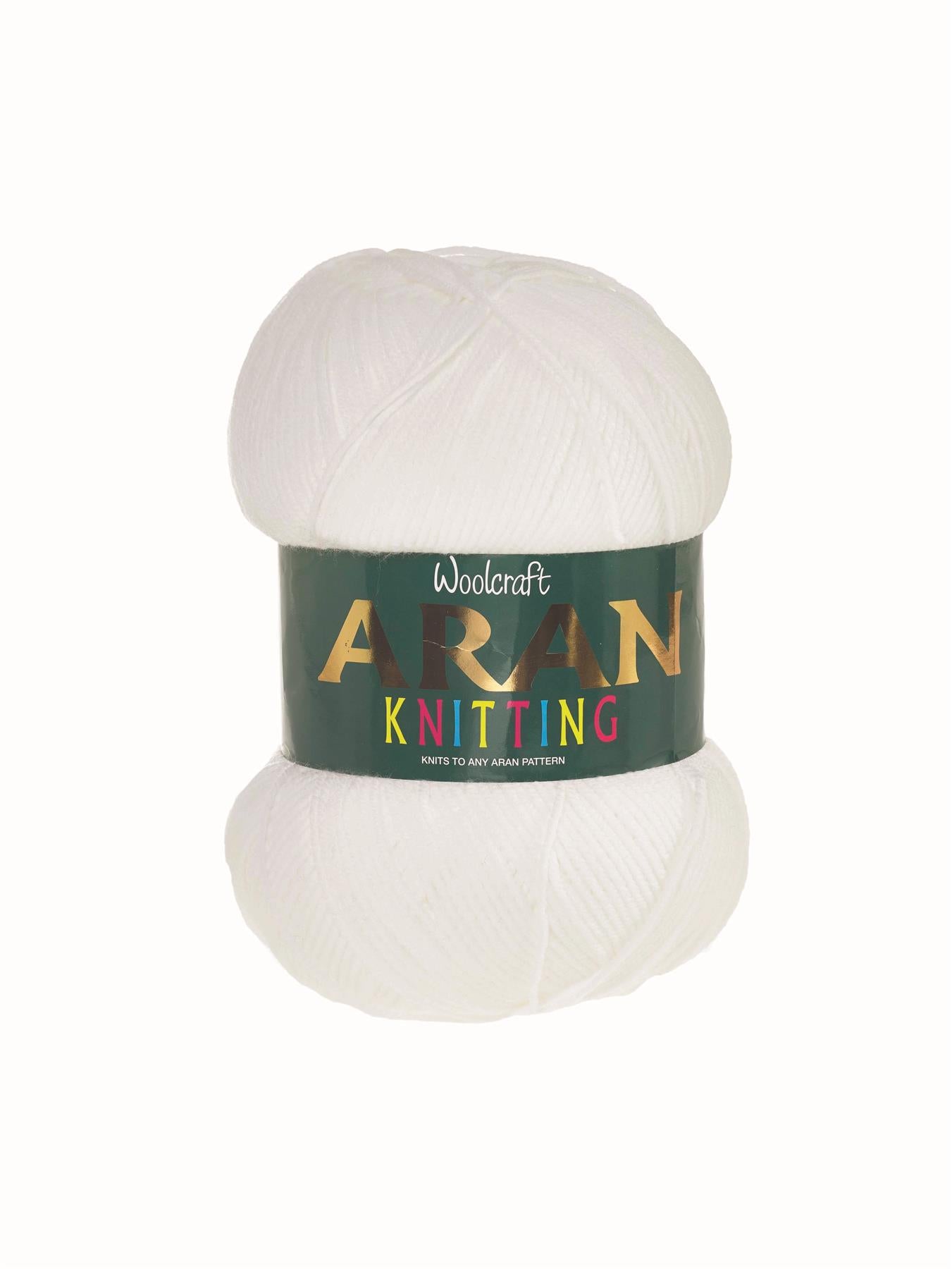 Acrylic Aran 176 White
