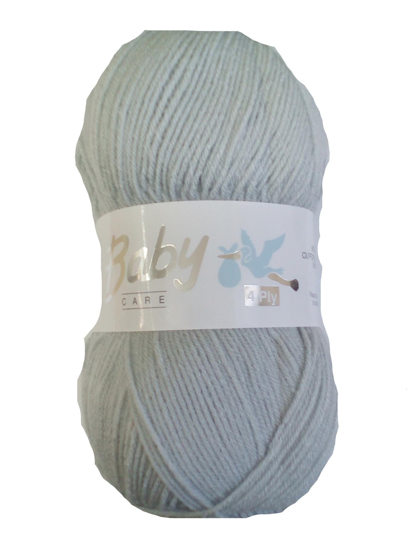 Baby 4 Ply Grey