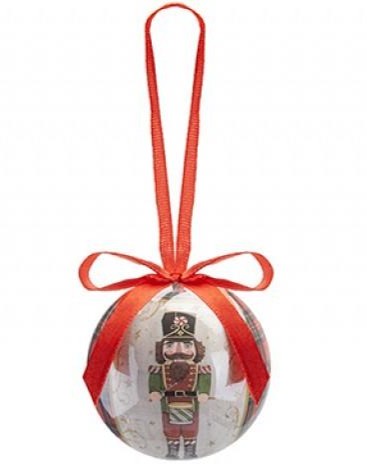 1 x 75mm Nutcracker Bauble