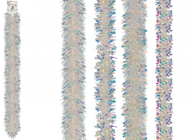 2m Iridescent Tinsel