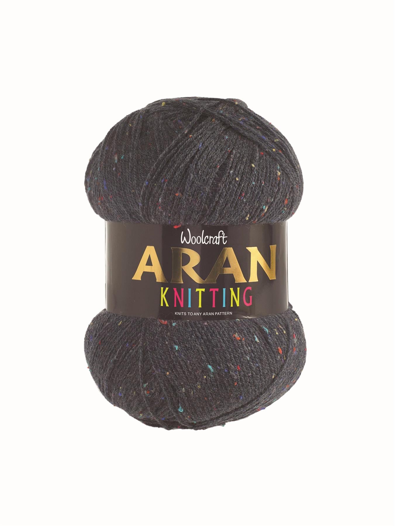 Aran Navy Speck 400gm 846