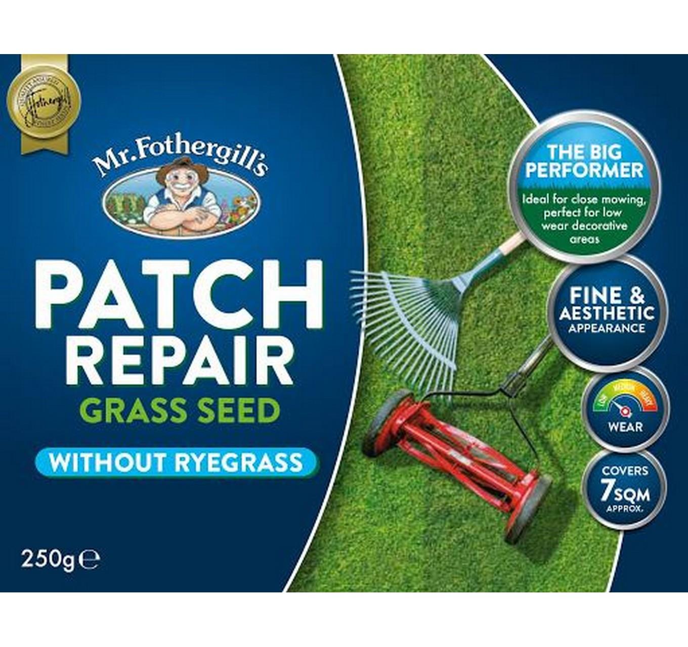 Mr Fothergills Patch Repair Grass Seed without Rye Grass