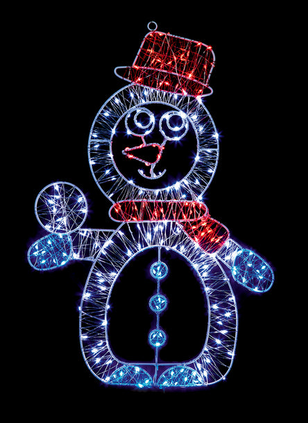 50cm Microbright Snowman 210 LED