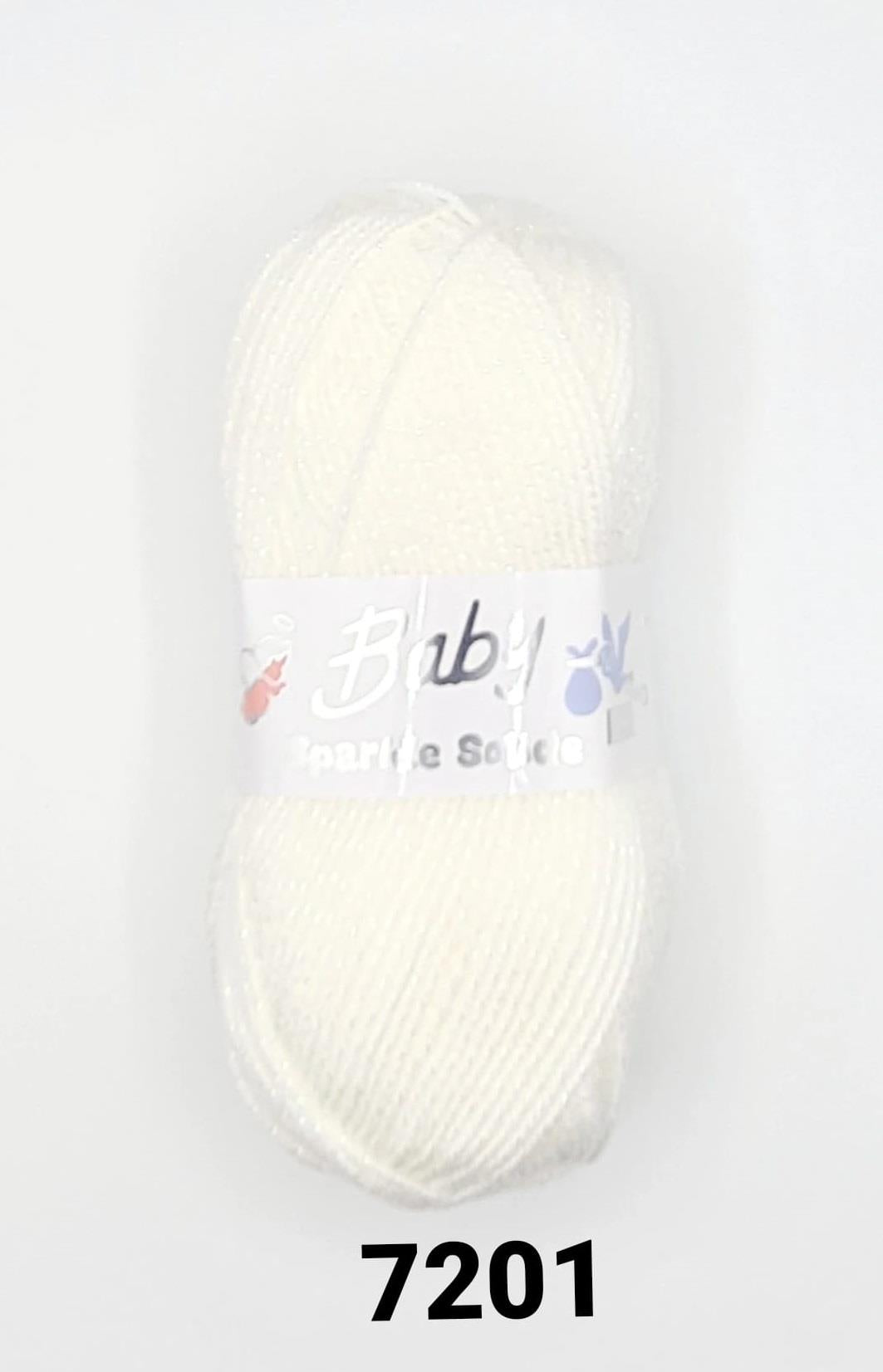 Baby Sparkle Solide - 7021 White