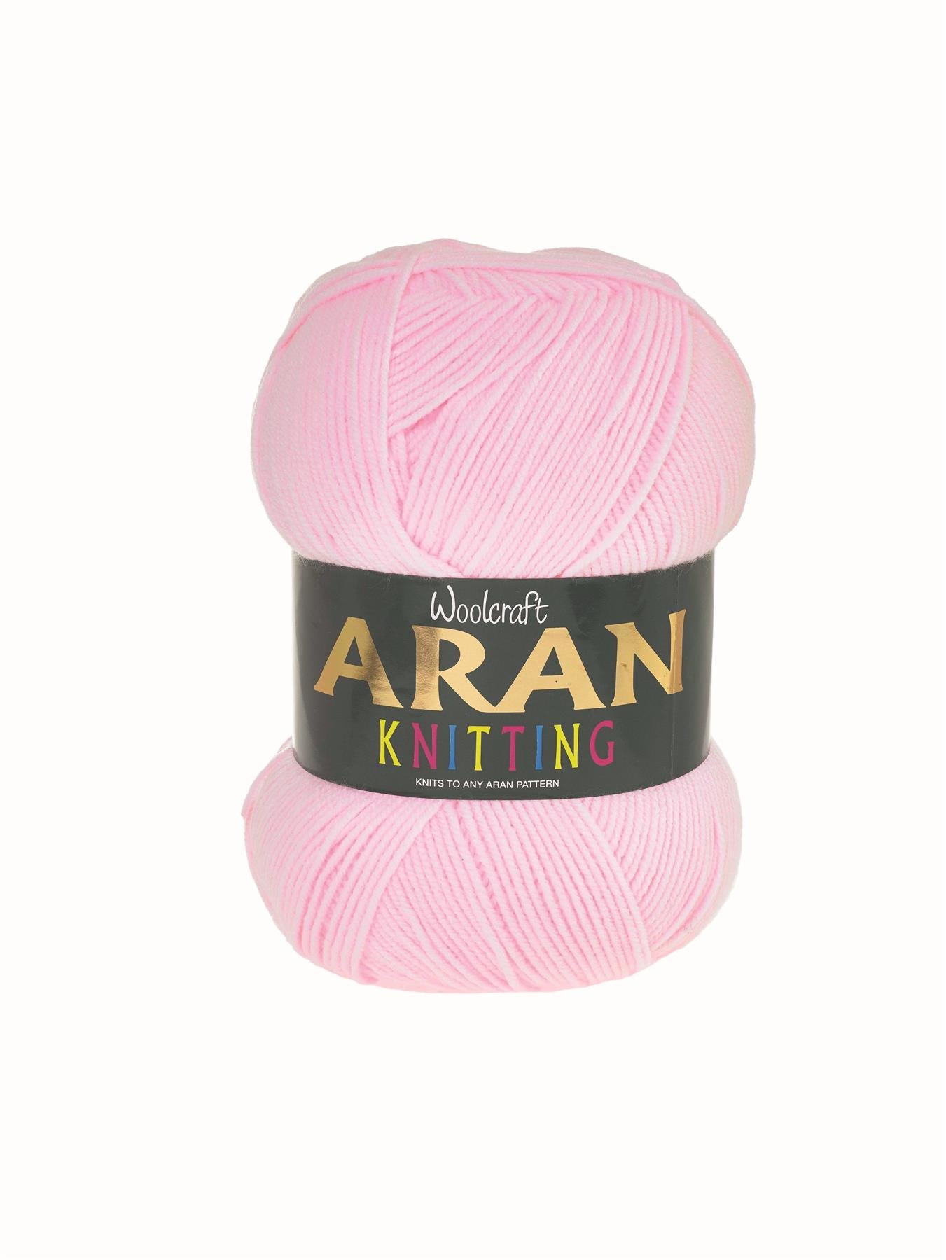 Acrylic Aran 404 Baby Pink