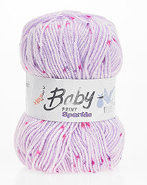 Baby Print Sparkle Double Knitting - 8 Colours Available