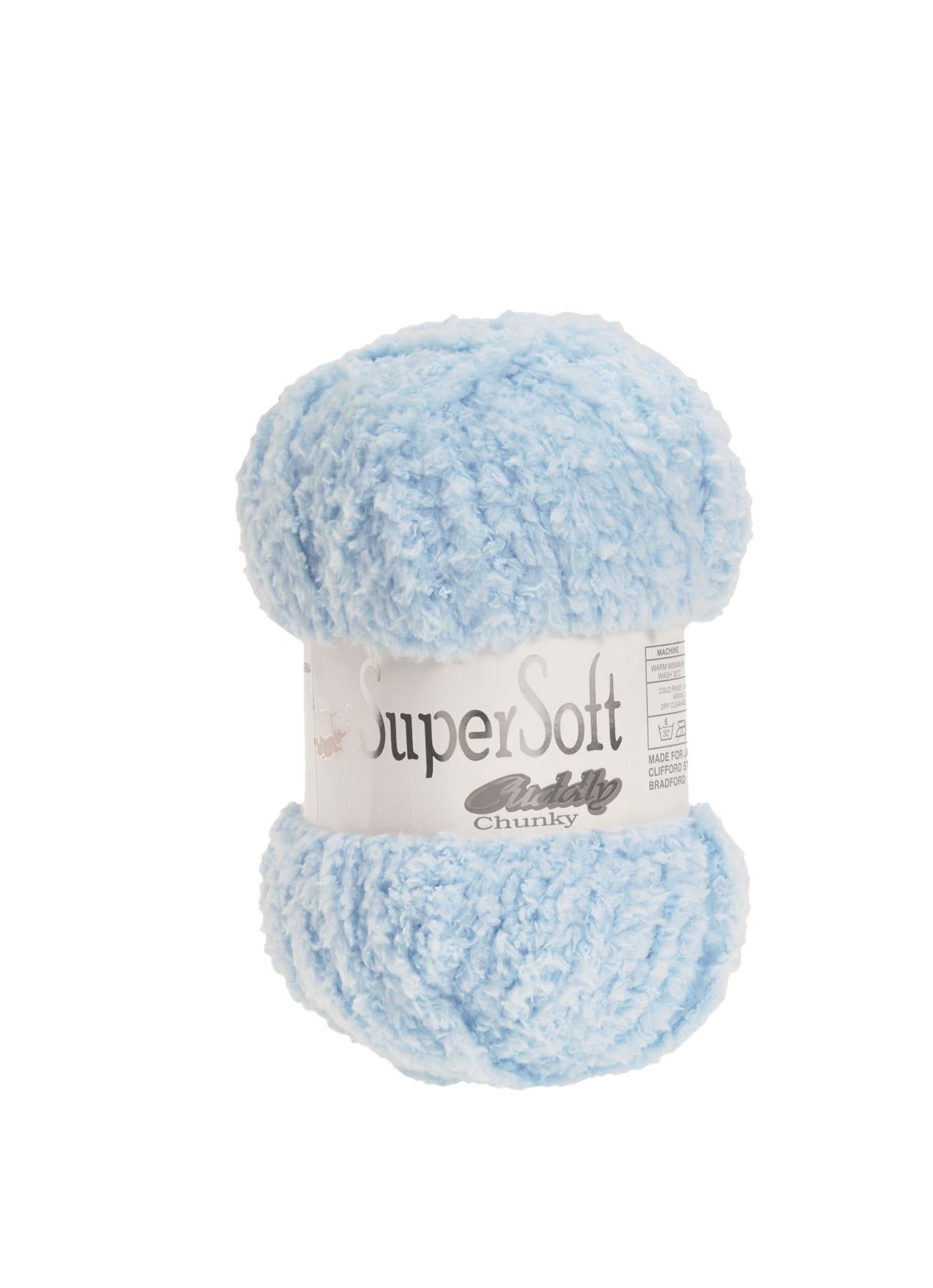 Super Soft Random Chunky Baby Blue
