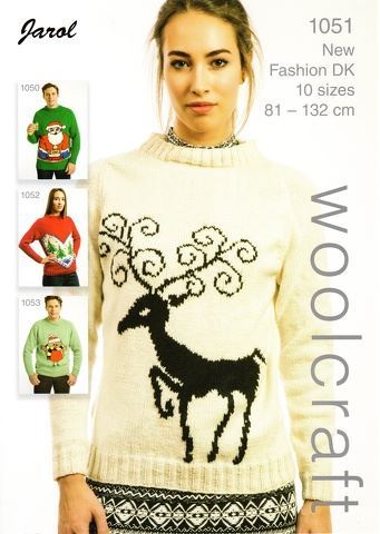1051 Christmas Knitting Pattern
