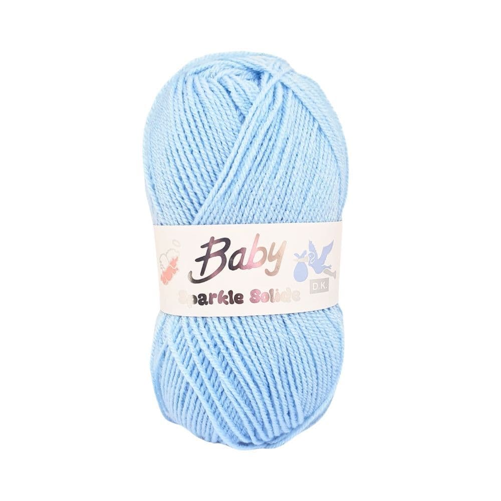 Baby Sparkle Solide Double Knit - 7 Colours Available