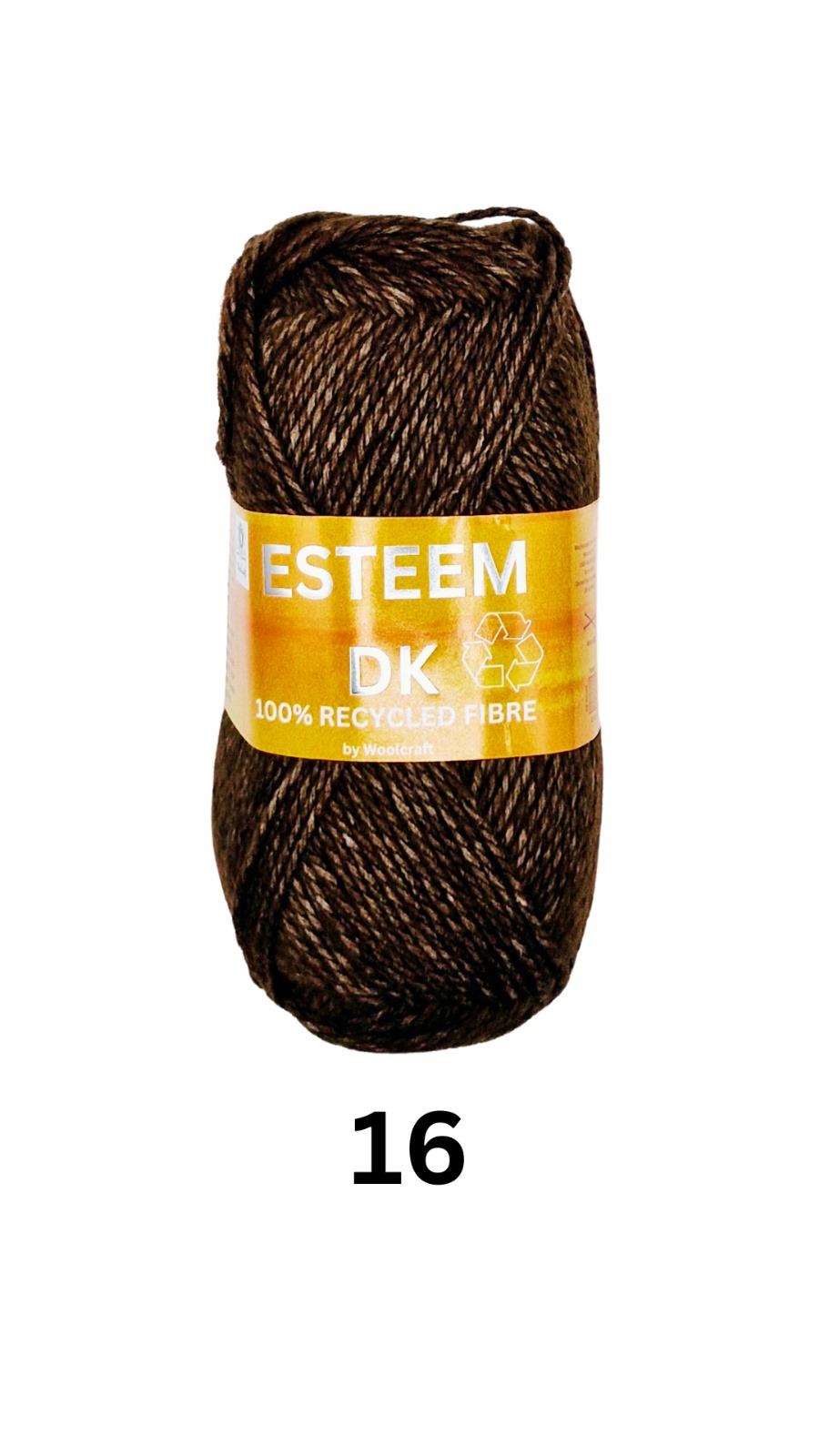 Esteem DK Recycled 16 Chocolate Twist