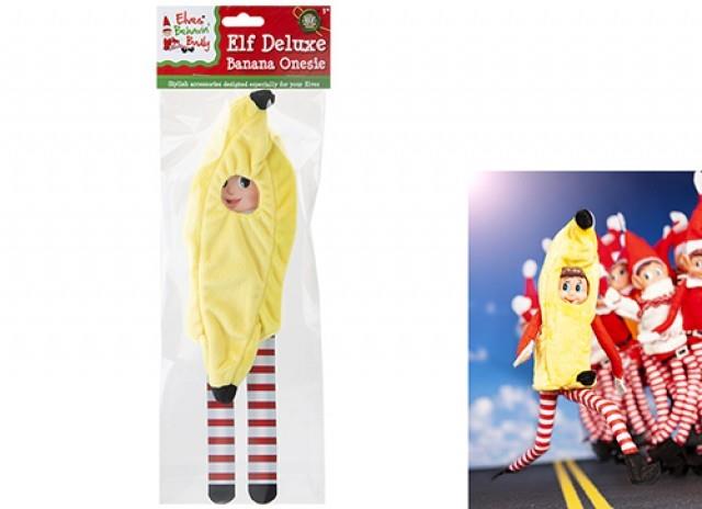 Elf Deluxe Banana Onesie