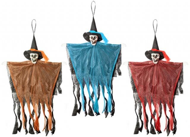 Hanging Skeleton with Light Up Eyes