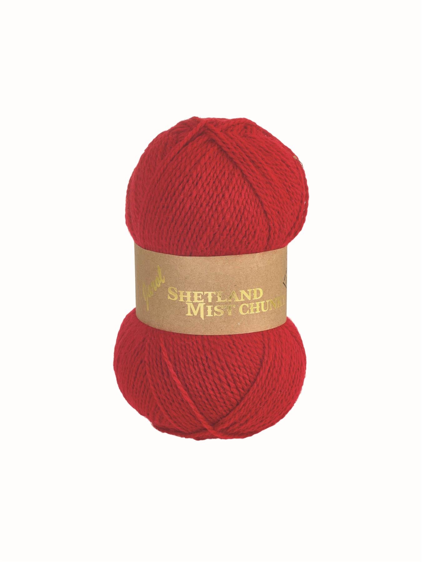 Shetland Mist chunky 07 - Red