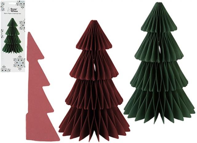 25cm Paper Tree Decs x 1
